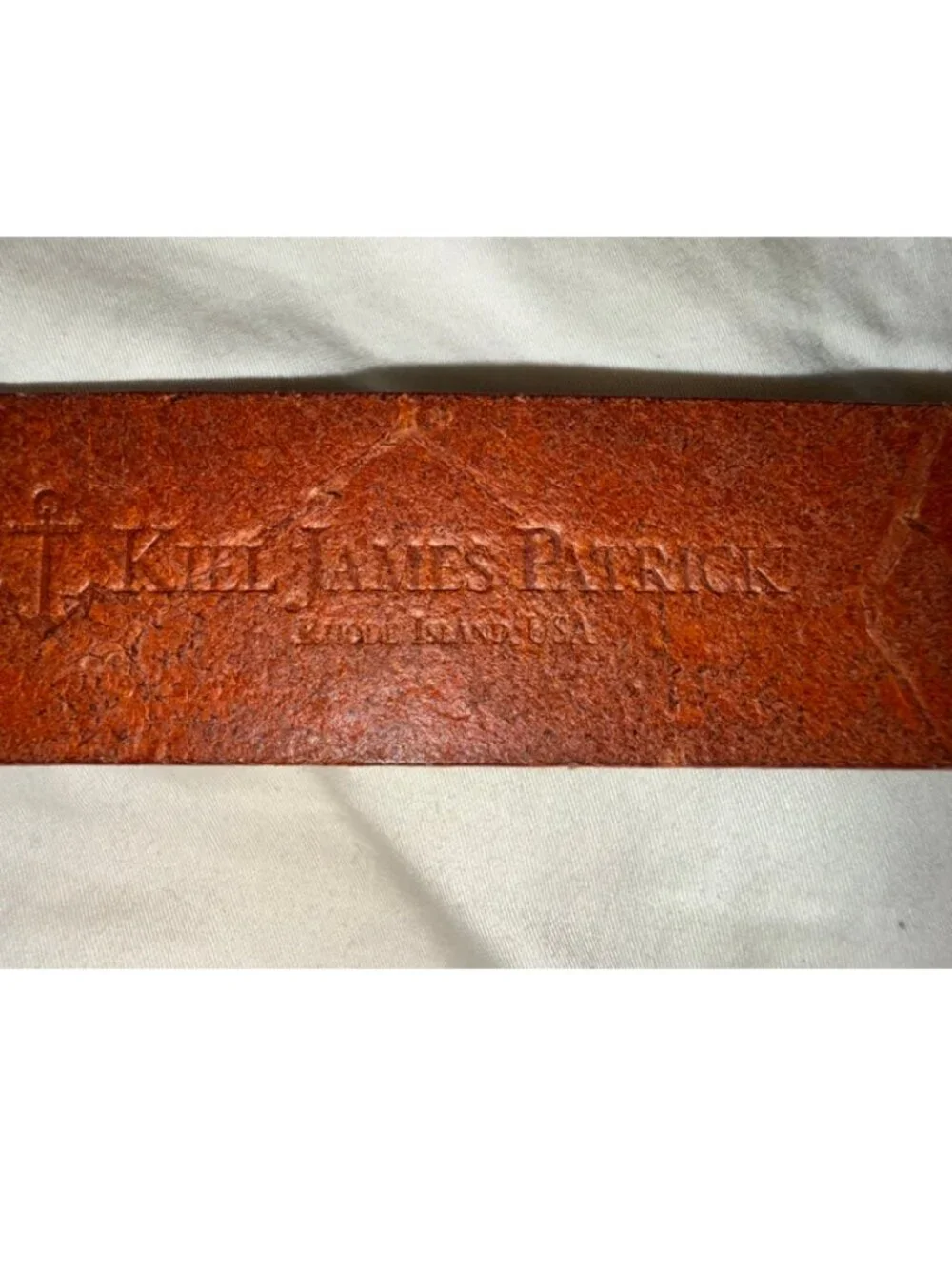 NWT Kiel James Patrick Kids Leather Safari Belt Sz XL